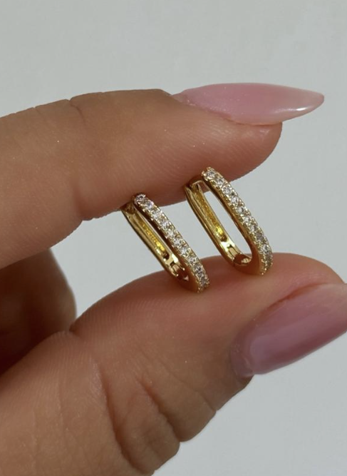 Hoop earrings