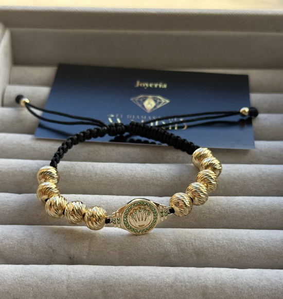 Pulsera Rolex Esmeralda